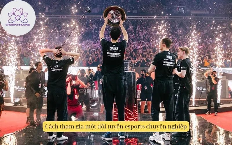 Cách tham gia một đội tuyển esports chuyên nghiệp