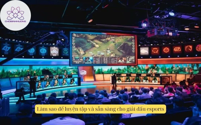 Làm sao để luyện tập và sẵn sàng cho giải đấu esports