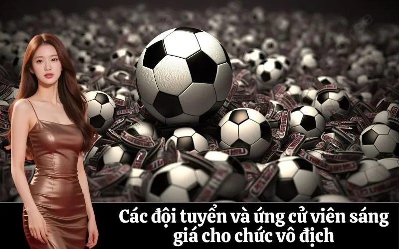 Các đội tuyển và ứng cử viên sáng giá cho chức vô địch
