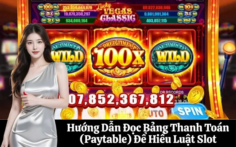 Hướng Dẫn Đọc Bảng Thanh Toán (Paytable) Để Hiểu Luật Slot