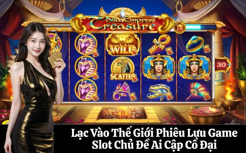 Lạc Vào Thế Giới Phiêu Lưu Game Slot Chủ Đề Ai Cập Cổ Đại