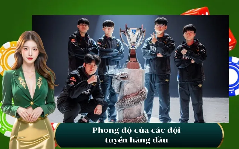 Phong độ của các đội tuyển hàng đầu