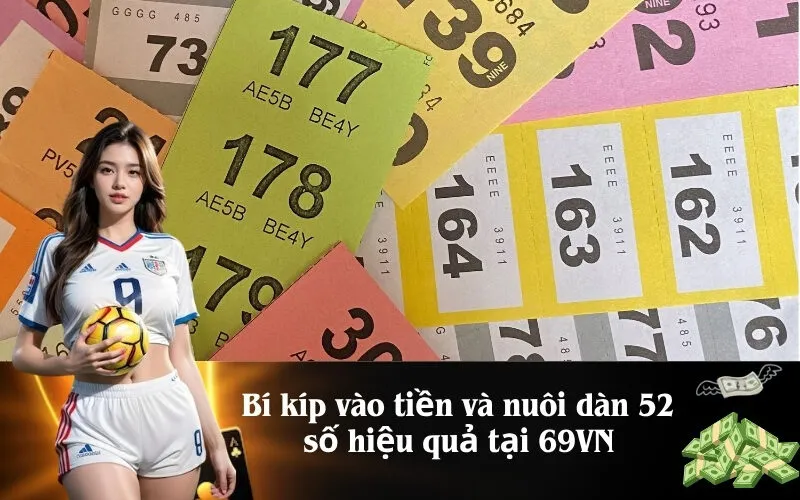Bí kíp vào tiền và nuôi dàn 52 số hiệu quả tại 69VN